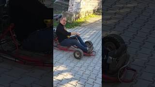 Go kartın zinciri atınca bakın ne yaptı #kendindeyapabilirsin #gokart