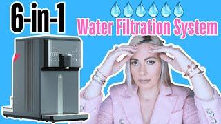 ICEPURE 6-In-1 Countertop Reverse Osmosis Water Filtration System Review