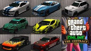 GTA 5 COMPRIAMO E MODIFICHIAMO TUTTI VEICOLI DEL NUOVO DLC  DLC THE CONTRACT