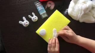 Мастер класс для начинающих. Валяный заяц. - Master class for beginners. Felted hare.