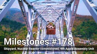 Apples 4th Assembly Plant Nuclear reactor begins operations Indias largest shipbuilding facility