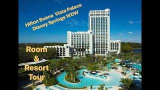 Hilton Buena Vista Palace in Disney Springs Walt Disney World - Room & Resort Tour