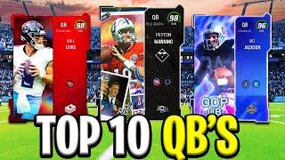 The Top 10 Quarterbacks in Madden 24 Updated