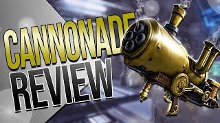 FORTNITE  NEW CANNONADE ROCKET LAUNCHER  PERK IT OR PASS IT?