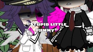 “Stupid little dummy” Mother Celeste ft. Kokichi oma and Celestia Lundenburg  Gacha club