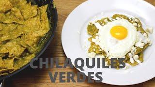 RECIPE Chilaquiles Verdes  QUICK and EASY  COOKINGWITHELVEE