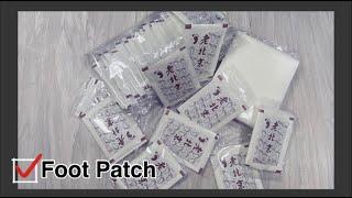 Foot Detox Patch Lao Beijing Feet Patches Herbal Plaster Pad Detoxification Mask Spa Bath SoakGinger