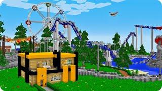  LA CASA DE MASSI APARECE EN UN PARQUE DE ATRACCIONES EN MINECRAFT 