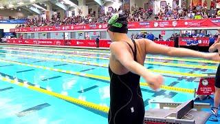 Grace Nuhfer flies in the womens 100 butterfly S10 S13  U.S. Paralympic Swimming Trials