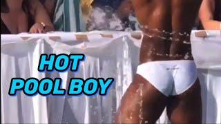 Hot Pool Boy Wins The Contest #handsome #masculine #hunk @Mentube_YT