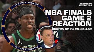 NBA FINALS GAME 2 REACTION ️ Dallas was holding on for DEAR LIFE - Tim Legler  SC with SVP