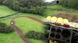 Yellow Peril Racing  Onboard  Drone  Full run Devon AWDC 2023 Devon #offroad #drone #awdc