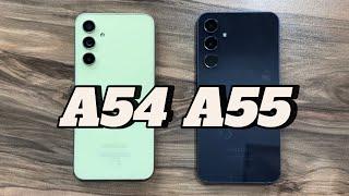 Samsung Galaxy A54 vs Samsung Galaxy A55