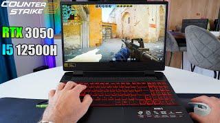 Counter-Strike 2  Acer Nitro 5 RTX3050 i5 12500H POV Gameplay Test Benchmark Performance 