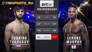 UFC 242   Зубайра Тухугов - Лерон Мёрфи