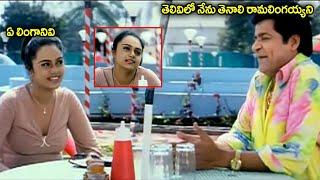 Abhinaya Sri And Ali Hilarious Comedy Scene  Telugu Movie Back To Back Comedy Scenes  Best Comedy
