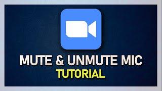 How To Mute & Unmute Mic In Zoom Meeting