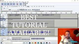 How To Use AUDACITY 2022 Audacity Tutorial 2022- COMPLETE GUIDE  - Voice Over Podcast Music ACX