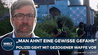 HAMBURG Blaue Moschee Razzia gegen Islamisten – IZH verboten – Durchsuchungen auch in Berlin