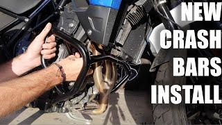 Unboxing and Install of New Crash Protection For My Bike