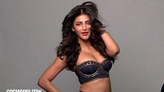 Shruti Hassans hottest cover shoot with Cosmopolitan India - July 2015