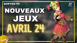  TOP des NOUVEAUX JEUX PC AVRIL 2024 