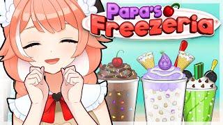 【 Papa’s Freezeria 】  we all scream for icecream