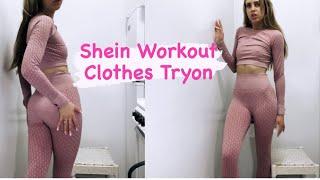 Shein Sport Bra and Workout Leggings  Are they see through?