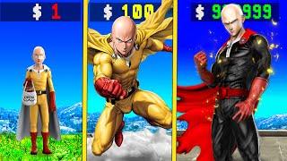 $1 ONE PUNCH MAN SAITAMA to $1000000000 in GTA 5