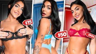 EXPENSIVE vs CHEAPEST BIKINI TRY ON HAUL CHALLENGE 