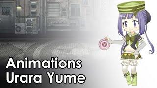 Urara Yume - Battle Animations