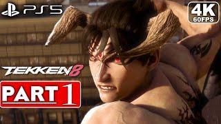 TEKKEN 8 Story Mode Gameplay Walkthrough Part 1 4K 60FPS PS5 - No Commentary