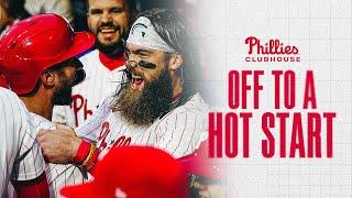 Off to a Hot Start  Phillies Clubhouse