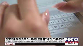 School officials getting ahead of AI before it becomes a problem in the classroom