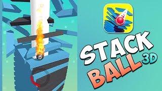 STACK BALL 3D GAMEPLAY PART 4