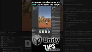 How to Change Asset Icon in Unity #UntiyTips #shorts