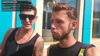 Hampton Brandon gets told that he is trying too hard