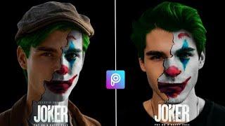 PicsArt Tutorial Joker Face Editing  PicsArt - Editing - Tutorial