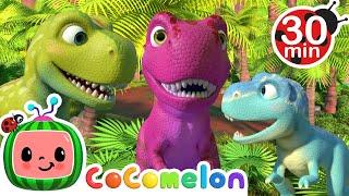 Ten Little Dinos -@CoComelon  Kids Cartoons  Moonbug Kids