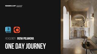 ONE DAY JOURNEY  Episode 2. COFFEE HOUSE  3Ds Max + Corona Render Tutorial for Beginners