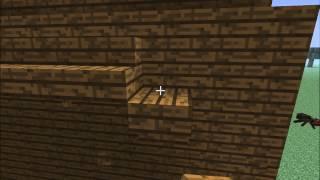 Minecraft come fare una casa antica in legno e pietra