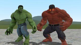 HULK VS RULK Garrys Mod Sandbox