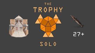 TROPHY - A Simple SOLO BUNKER Base with the BEST Peeks - RUST 2024