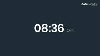 After Effects Timer Animation Tutorial - How To Make Digital Clock Animation With Project File