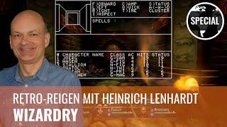 Retro-Reigen Heinrich Lenhardt spielt Wizardry - Proving Grounds of the Mad Overlord GERMAN