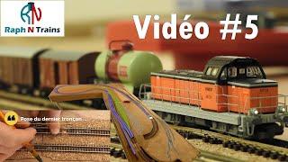 Plan de mon réseau de trains miniatures CDM rail niveaux raccordés  pleine voie terminée - #5