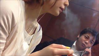 Cute girl smoking 14