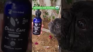 Tackle waxy build-up bad smells and irritation naturally with Clean ears Shop www.pawdega.us