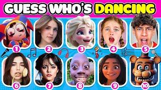 Guess Who’s DancingGuess MeMe  Lay Lay Ferran Elsa Piper Rockelle Kika Kim Moana