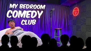 I BUILT A Comedy Club  in my Bedroom 